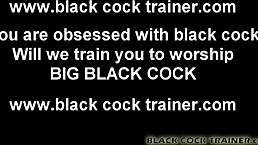 i'll train you to handle big black cocks 😈