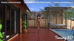 Alice Dances Sexy by Pool