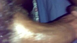 Ebony Amateur Bent Over for Intense Doggystyle Anal Assfucking at Home