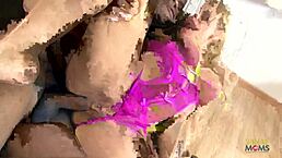 i met a blonde chick in lingerie and fucked her hard, riding and assfucking