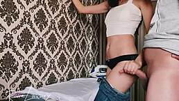 Her hot pussy gets fucked doggystyle