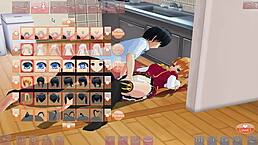 3d girl custom evolution for the first time in anime style