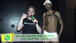 Cesar Dotadão's wild bareback orgy at São Paulo's Pauzudos Club