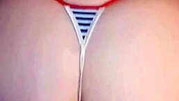 Resaboo Gets Doggy In Sailor Thong With BBW BBC POV