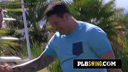 Naughty Couples In Wild Swinger Orgy With Orgasms And Cum