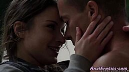 damn, this european beauty takes it in the ass and gets cum all over!