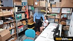 the teen thief says, 'punish me by fucking me after stripping my clothes'