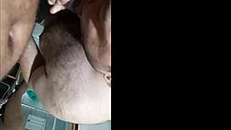 did you see that fat chubby guy blowing interracial cock?