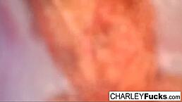 charley chase teases you with her big tits and pussy