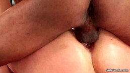 i watched huge tits redhead in bondage orgy