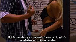 TONY TIGRAO EATS ASS OF LATINA WHORE BEATRIZ SAMPAIO FOR 50 REAIS.