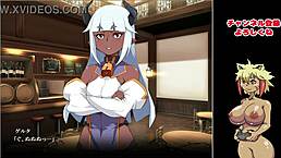 in this hentai game, the demon general is nominated for live play to revive the demon king's army