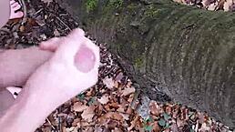 Forest Masturbation!