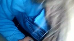 sexy blonde sucking hard cock