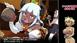 in this hentai game, the demon general is nominated for live play to revive the demon king's army