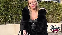 Ashley and Marie enjoy a group session with a guy in lingerie