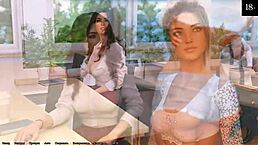 in being a dik part 10, she handles big cock in gameplay