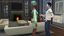 lunch with neighbor turns into swinging sims 3d hentai group fuck