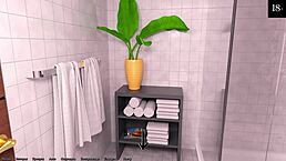 in being a dik part 10, she handles big cock in gameplay