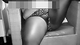 I got aroused watching my married aunt's tasty pussy and big tits