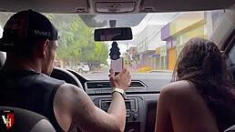 Motorista de aplicativo fodendo novinha peituda - any sousa - juan philip completo no x-red