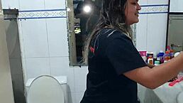 Latina Amateur Warms Up Big Ass For Halloween Party Fetish