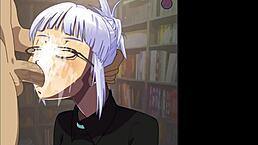 i watch koga akemi get deepthroat blowjob and facial in hentai game