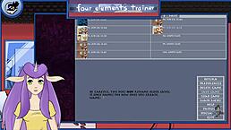 wow, in avatar part 23, that muscular guard gives an epic blowjob to the trainer 😏