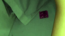 Tattooed Shemale Hides Her Ass From Camera?