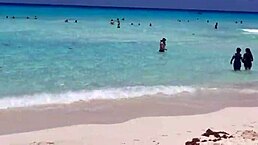 african massage day on the beach