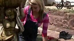 teen 18+ gets cumshot blast 😏