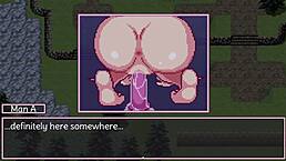 Noelle dominates with bound hentai toy action in game part 3!