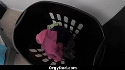 He fucks his step daughter in pov, she's petite and young.