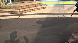 this amateur japanese asian girl gives blowjob and gets fucked, cum included, full version here