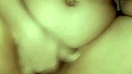 Horny sexy Indian babe masturbates nude fingering in toilet!