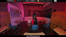 Wow! Teen 18+ Maya Woulfe as Yumeko Turns Pet in Kakegurui XXX VR Porn!