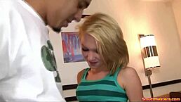 Hot Skinny Blonde Teen 18+ Gets Fucked Hard
