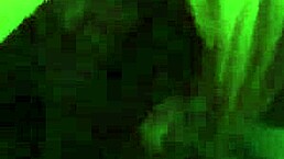 Hey, this blonde milf is sucking and riding her man's cock at midnight!