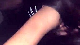 Young girl at the gloryhole sucking and fucking through the hole with her sexy body