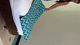 hotel receptionist fucked by guest while changing sheets