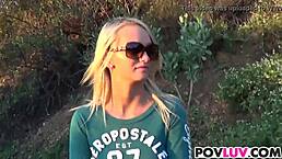 Hiking Teen Emily Austin Feels Intense Pleasure Getting Drilled