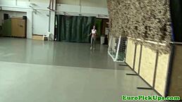 watch the milf get her asshole gaped in doggystyle with hands bound