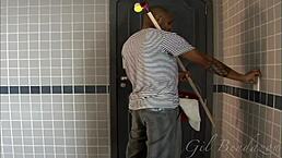 i masturbate outdoors and seduce the black guy with big cock passionately