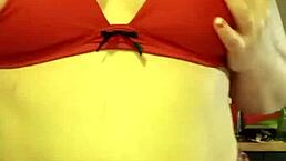 I'm groping those big tits under the white crop top, just for subscribers' eyes