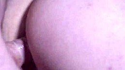 Beefy hunk deepthroats before bent-over anal with ripped clothes.