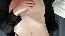 Hot Belgian Wife Fingers Herself With Dildo Waiting for Husband