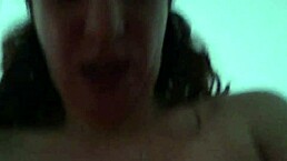 I watch Chrissy suck and fuck before creampie in POV with my girlfriend.