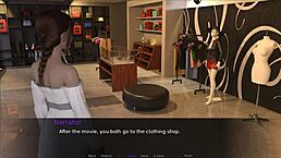 Excited nudist date with Lena involves shaved pussy handjob on beach