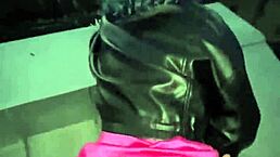 blowjob on public rooftop