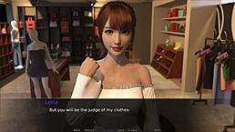 Excited nudist date with Lena involves shaved pussy handjob on beach